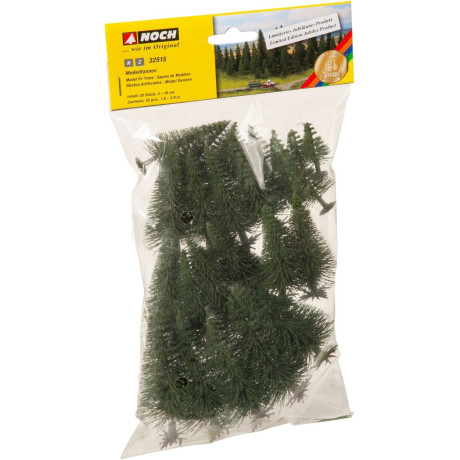 NOCH Jedľa 25 kusov 4-10cm