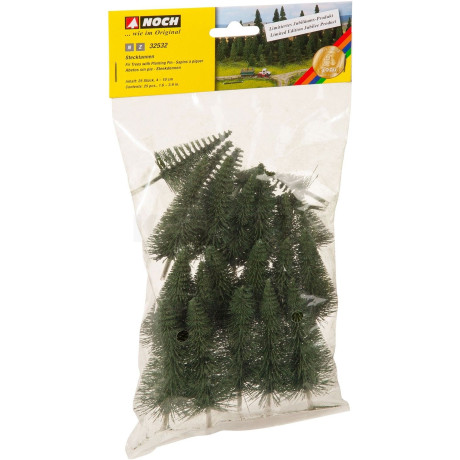 NOCH Jedľa 25 kusov 4-10cm