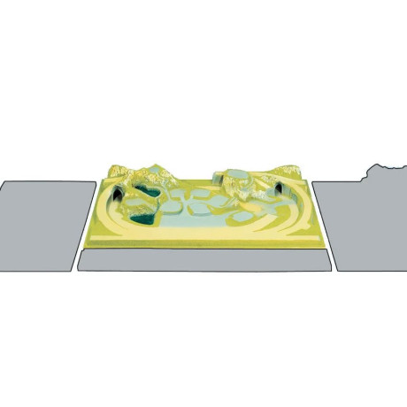 NOCH Koľajisko "Schönmühlen", 160 x 100 cm, H0-TT