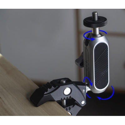 Multifunkční upínací držák z hliníkové slitiny pro akční kamery