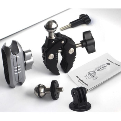 Multifunkční upínací držák z hliníkové slitiny s adaptérem pro akční kamery