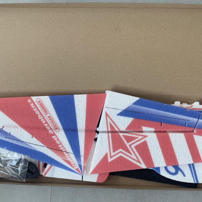 RC Factory Yak 55 Blue-red