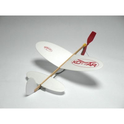 Gumáčik KOMAR bieločervený