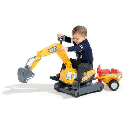 FALK - Dětské odrážedlo bagr s vlečkou