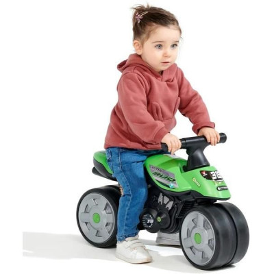 FALK - Dětské odrážedlo motorka Team Bud Racing zelená