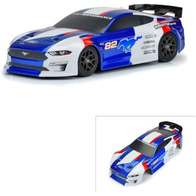 PROTOform karosérie 1:8 Ford Mustang 2021 modrá: Vendetta, Infraction 3S