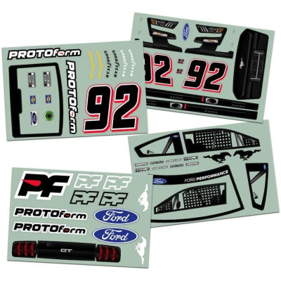 PROTOform karosérie 1:7 NASCAR Cup Series Ford Mustang 2022 nenabarvená: Infraction 6S