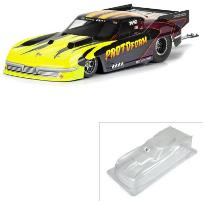 PROTOform karosérie 1:10 Chevrolet Corvette Stingray Pro Mod 1963 nenabarvená: Drag Car