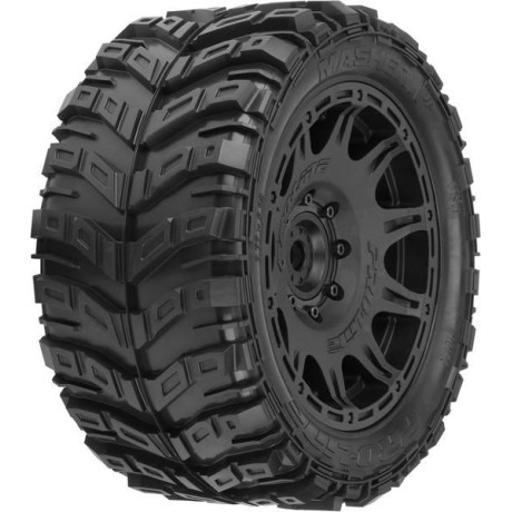 Pro-Line kolo 5.7", pneu Masher X HP Belted, disk Raid H24 černý (2)