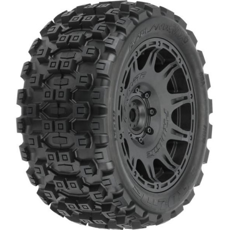 Pro-Line kolo 5.7", pneu Badlands MX57, disk Raid H24 černý (2)