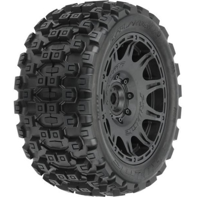 Pro-Line kolo 5.7", pneu Badlands MX57, disk Raid H24 černý (2)