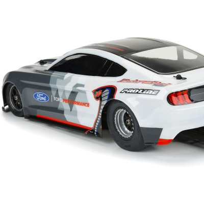 Pro-Line kolo 1:16, pneu Reaction zadní, disk H8 černý/stříbrný (2)