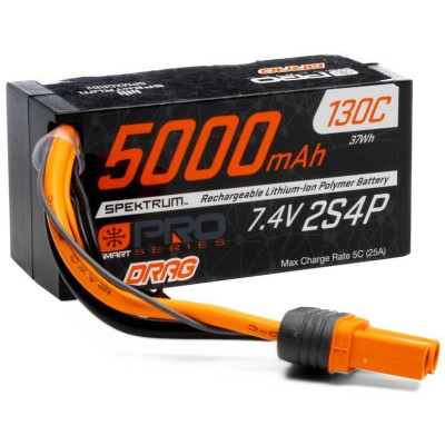 Spektrum Smart Drag Pro LiPo 7.4V 5000mAh 130C IC5