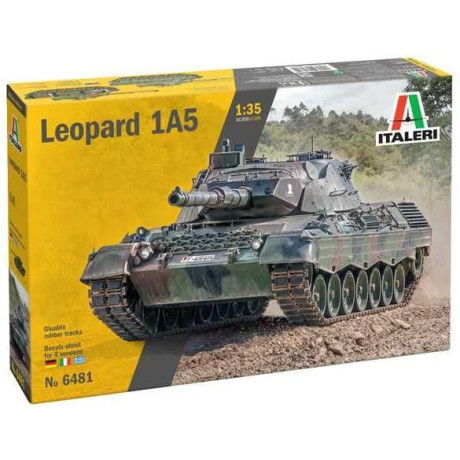 Model Kit tank 6481 - LEOPARD 1 A5 (1:35)