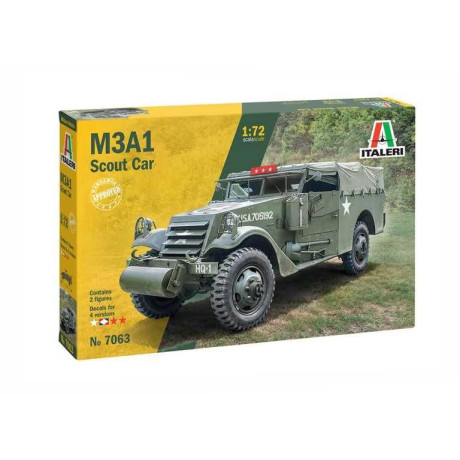 Model Kit military 7063 - M3A1 Scout Car (1:72)