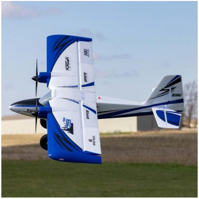 E-flite Twin Timber 1.6m SAFE Select BNF Basic