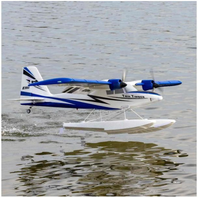 E-flite Twin Timber 1.6m SAFE Select BNF Basic