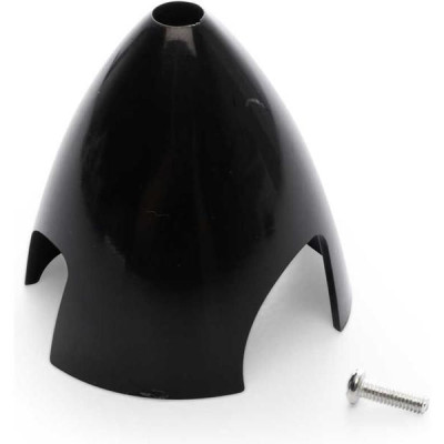 E-flite kužel levého motoru černý: Twin Timber 1.6m