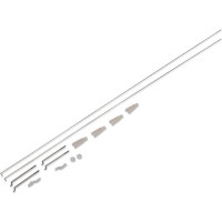 Pótalkatrész RC modell repülőgéphez E-flite Twin Timber 1.6m: rudak készlete.