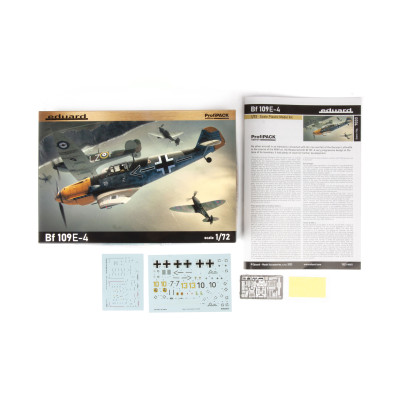 EDUARD Bf 109E-4 1/72 ProfiPACK edition
