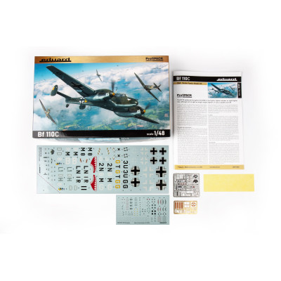 EDUARD Bf 110C 1/48 ProfiPACK edition
