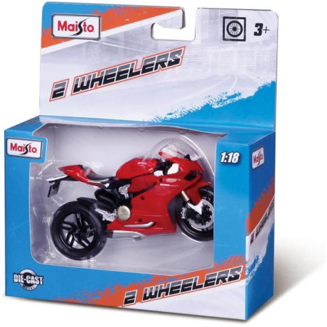 Maisto motocykly 1:18 (sada)