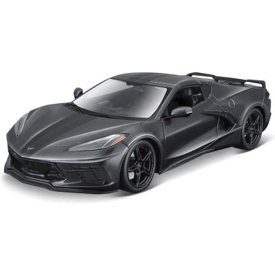 Maisto Chevrolet Corvette Stingray 2020 1:18 šedá