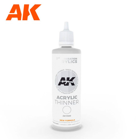 Acrylic Thinner 100ml 3rd Generation