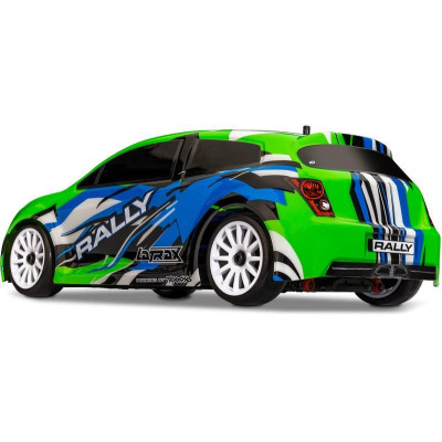 Traxxas Rally 1:18 4WD RTR červené