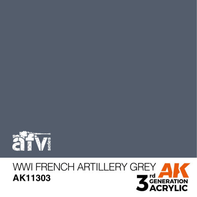 WWI French Artillery Grey 17ml