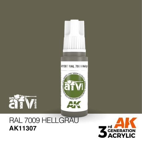 RAL 7009 Hellgrau 17ml
