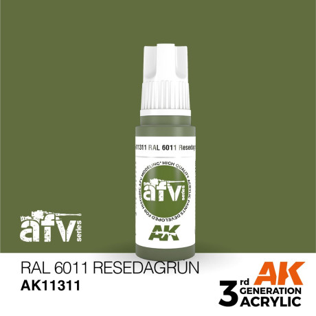 RAL 6011 Resedagrün 17ml