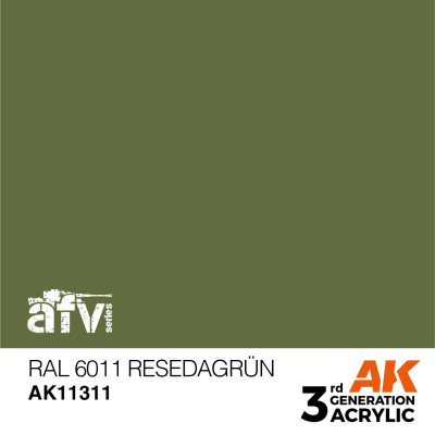 RAL 6011 Resedagrün 17ml