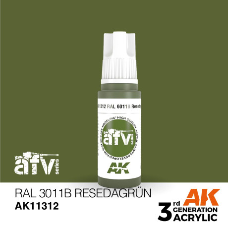 RAL 6011B Resedagrün 17ml