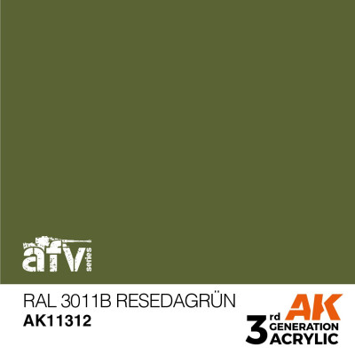 RAL 6011B Resedagrün 17ml