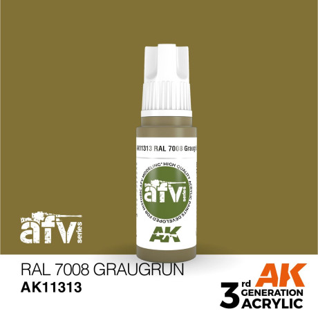 RAL 7008 Graugrün 17ml
