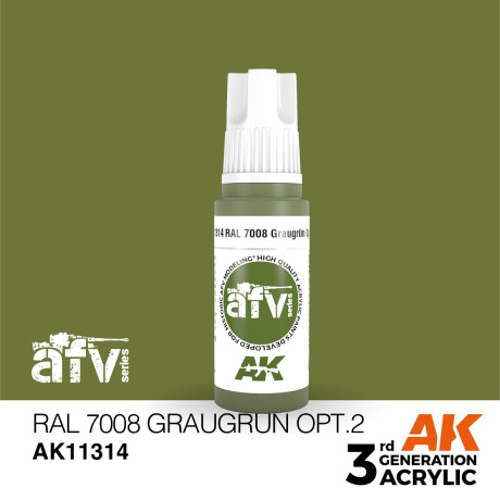 RAL 7008 Graugrün Opt 2 17ml