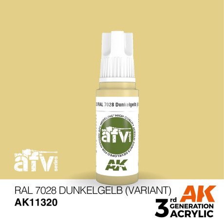 RAL 7028 Dunkelgelb (Variant) 17ml