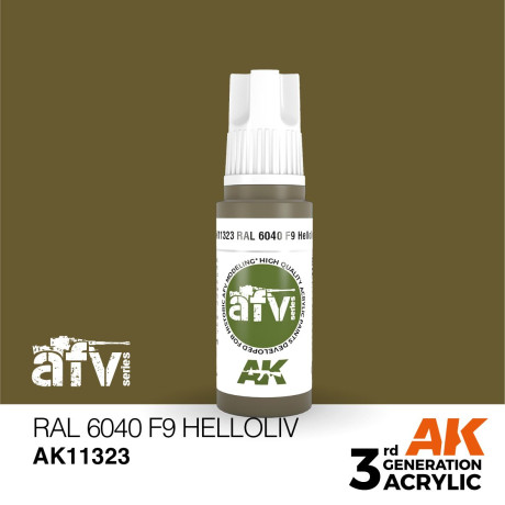 RAL 6040 F9 Helloliv 17ml