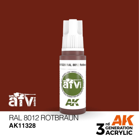 RAL 8012 Rotbraun 17ml