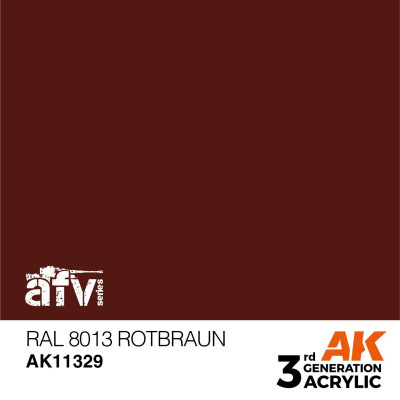 RAL 8013 Rotbraun 17ml