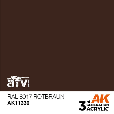 RAL 8017 Rotbraun 17ml
