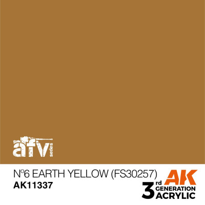 No6 Earth Yellow (FS30257) 17ml