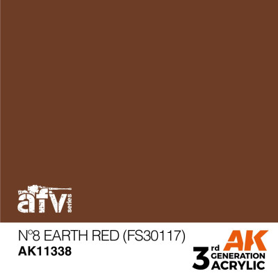 No8 Earth Red (FS30117) 17ml