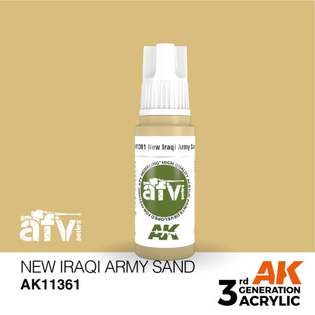 New Iraqi Army Sand 17ml