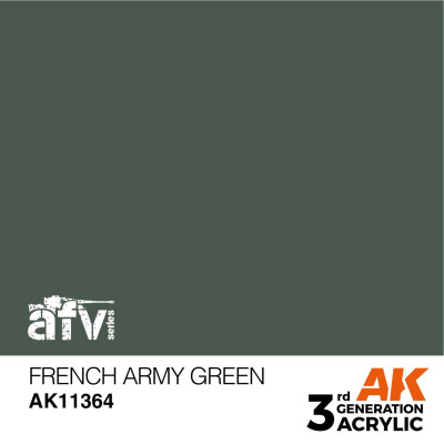 French Army Green 17ml