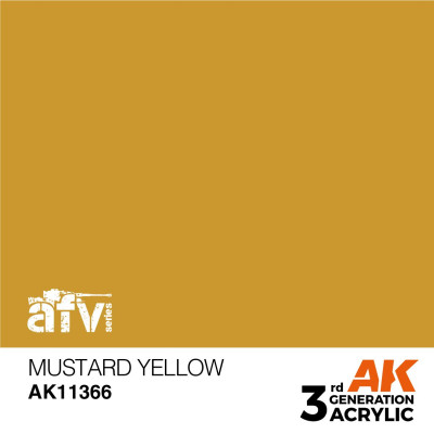 Mustard Yellow 17ml