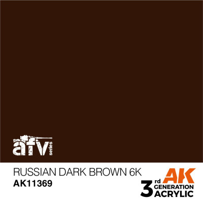 Russian Dark Brown 6K 17ml