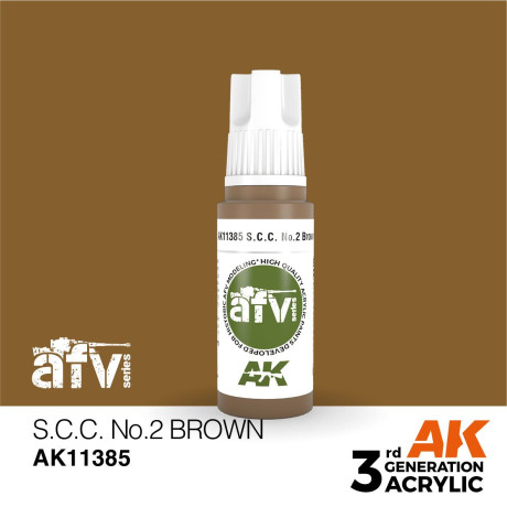 S.C.C. No.2 Brown 17ml