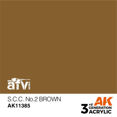 S.C.C. No.2 Brown 17ml